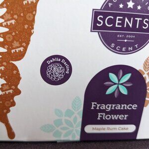 Scentsy Fragrance Flower - Maple Rum Cake - NEW